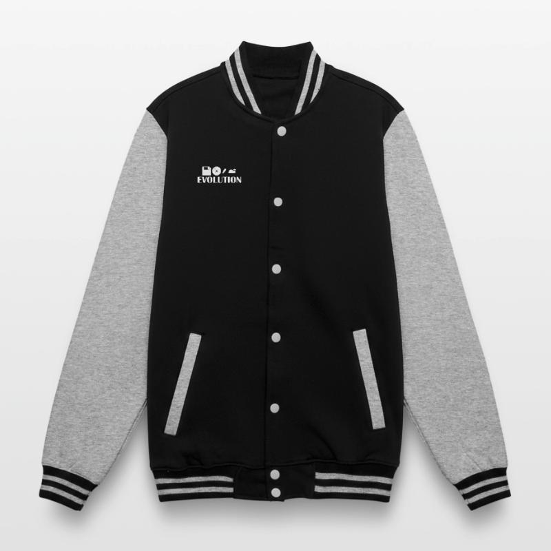 Evolution Diskette CD USB Stick Cloud College-Sweatjacke