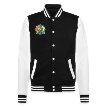 Muay Thaï - Veste Teddy - noir/blanc - Devant - Nik (191cm) & Marisol (170cm)