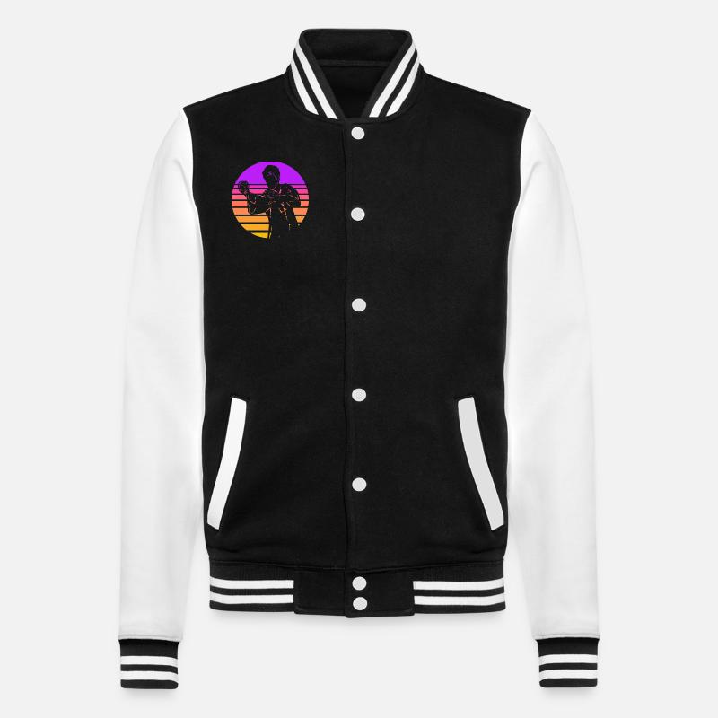 Wing Chun - Veste Teddy - noir/blanc
