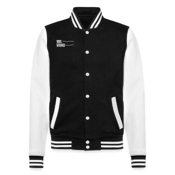 VBS Summer Love Squad Christliche Bibel - College-Sweatjacke - Schwarz/Weiß - Vorne - Nik (191cm) & Marisol (170cm)
