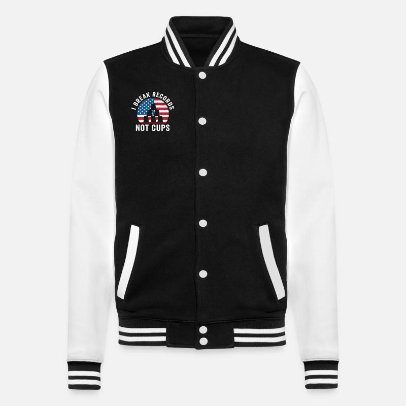Sport Stacking Stacks Stacked Speed Cup - College Sweat Jacket - black/white