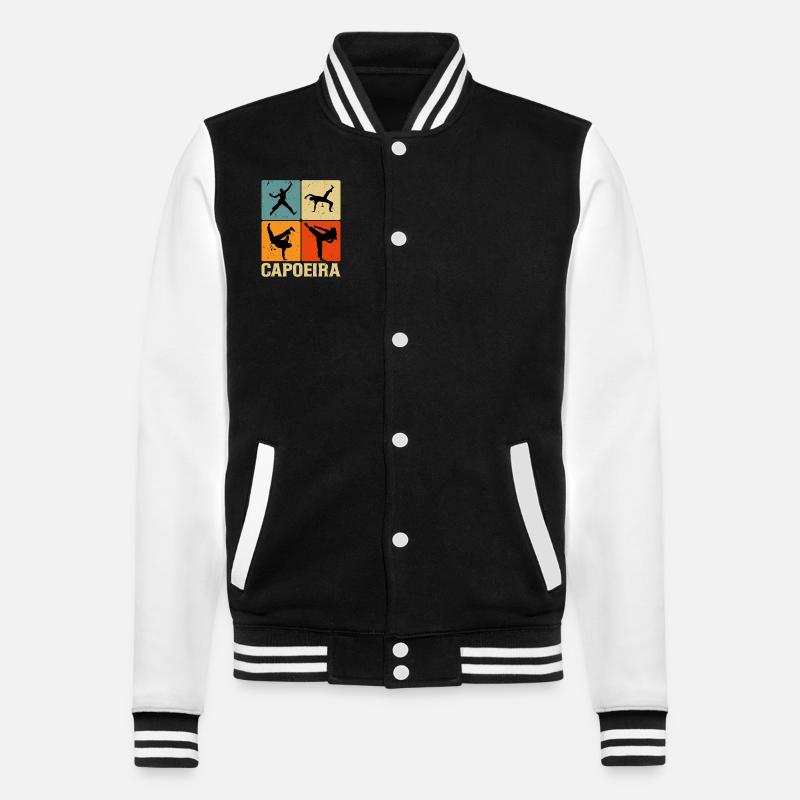Capoeira - Veste Teddy - noir/blanc