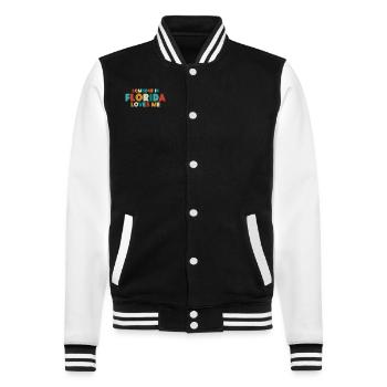 Quelqu’un en Floride m’aime - Veste Teddy - noir/blanc - Devant - Nik (191cm) & Marisol (170cm)