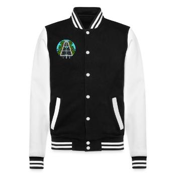 Culture hydroponique - Veste Teddy - noir/blanc - Devant - Nik (191cm) & Marisol (170cm)