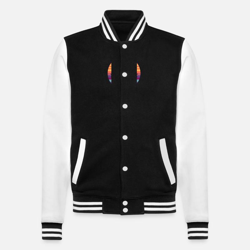 Tiger Comic Cool Été - Veste Teddy - noir/blanc