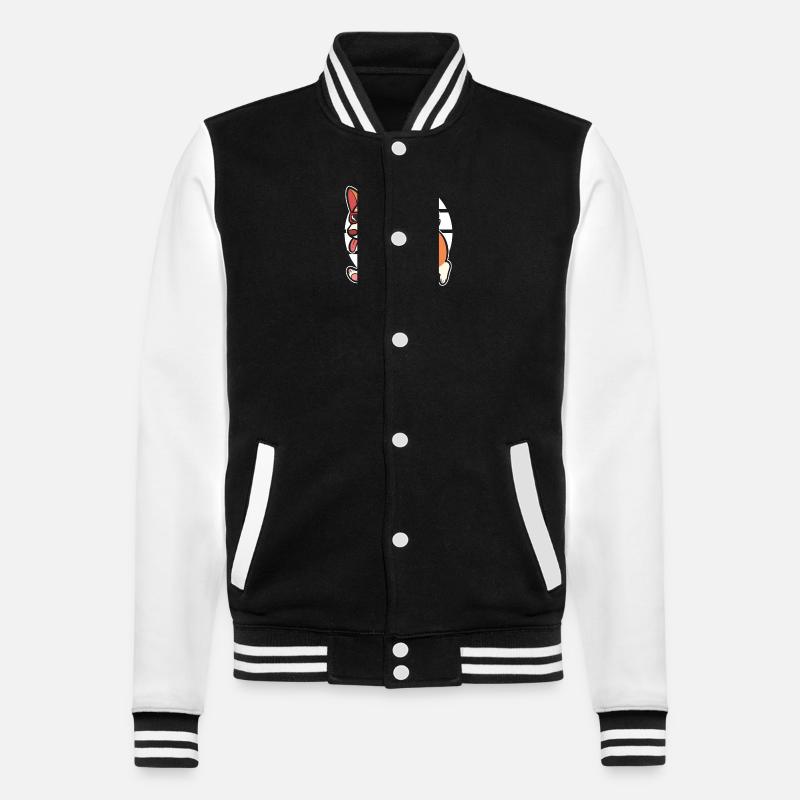 Corgi - College Sweat Jacket - black/white
