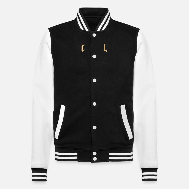 Cantal 15 - Veste Teddy - noir/blanc