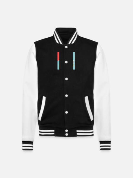 GEBURTSTAG, ALLES GUTE ZUM GEBURTSTAG, ALLES GUTE ZUM GEBURTSTAG - College-Sweatjacke - Schwarz/Weiß
