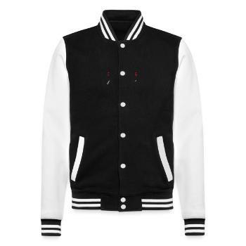 Pas parfaite mais Diététicienne - Veste Teddy - noir/blanc - Devant - Nik (191cm) & Marisol (170cm)