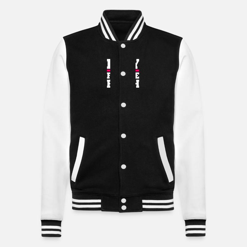 Pray for the earth - Veste Teddy - noir/blanc