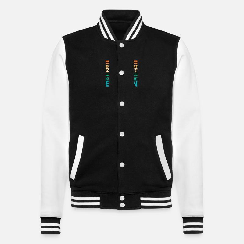 Enkelin Großmutter Oma - College-Sweatjacke - Schwarz/Weiß