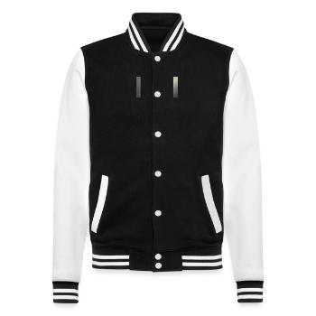 powerfull woman - Veste Teddy - noir/blanc - Devant - Nik (191cm) & Marisol (170cm)