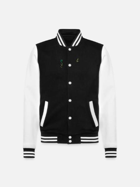 Motivation - without limits / no limits - College Sweat Jacket - black/white