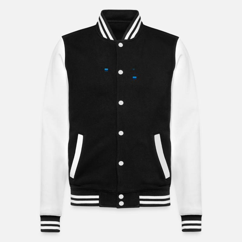 Eine Wasserleitung quer durch die Stadt - College-Sweatjacke - Schwarz/Weiß
