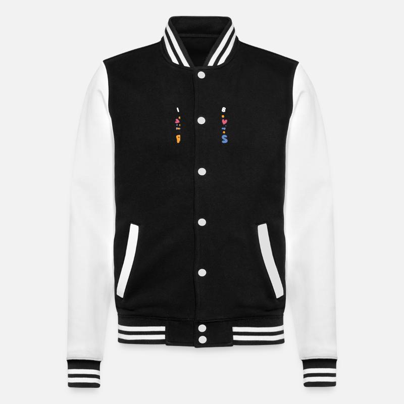 Éducateur enseignant enseignant Pre-K - Veste Teddy - noir/blanc