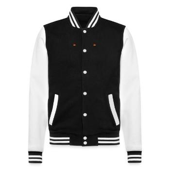 DEUTSCHLAND - Veste Teddy - noir/blanc - Devant - Nik (191cm) & Marisol (170cm)