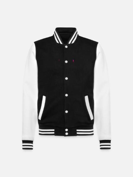 F-Hain Berlin - College Sweat Jacket - black/white