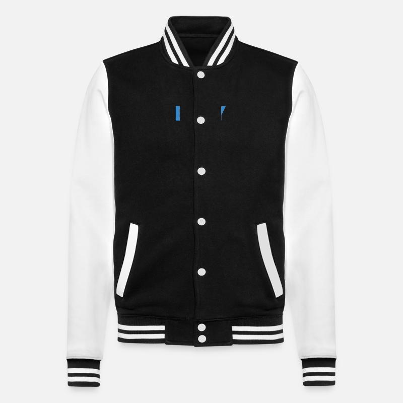 Bébé en cours - Veste Teddy - noir/blanc