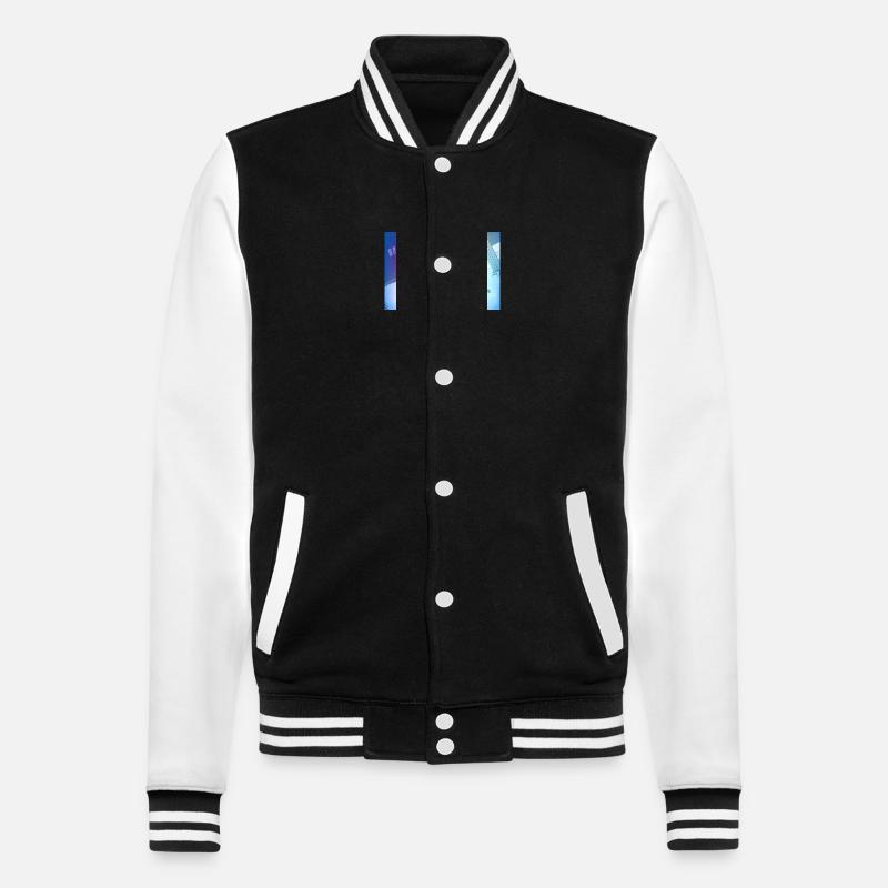 Cité des héros - Veste Teddy - noir/blanc