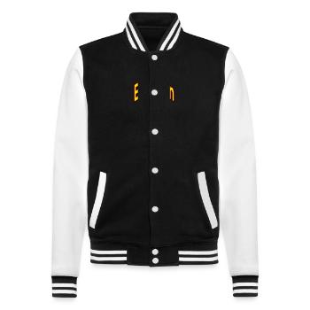 Drapeau allemand de Brême - Veste Teddy - noir/blanc - Devant - Nik (191cm) & Marisol (170cm)