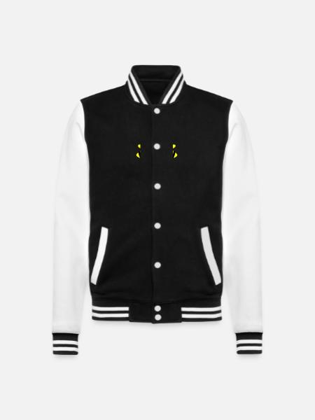 Bee Love 3 - College Sweat Jacket - black/white