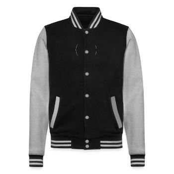Football - Fußball - Fútbol - Calcio - Foot - Cool - Veste Teddy - noir/gris chiné - Devant - Nik (191cm) & Marisol (170cm)