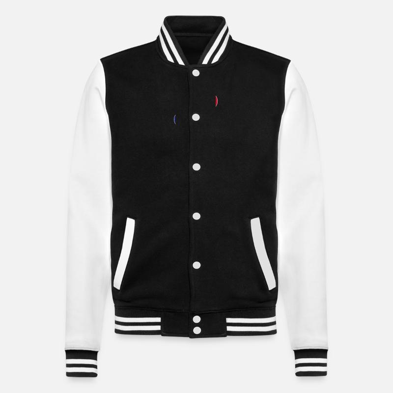Drapeau de Trinité-et-Tobago - Veste Teddy - noir/blanc