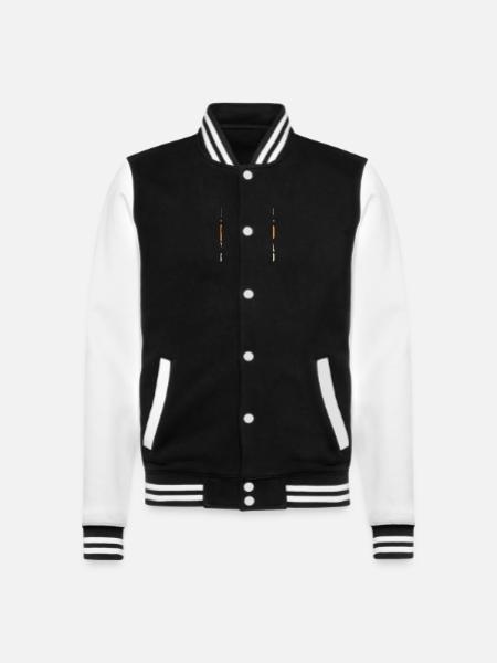 Beard Lover Bearded Man If Your - College-Sweatjacke - Schwarz/Weiß