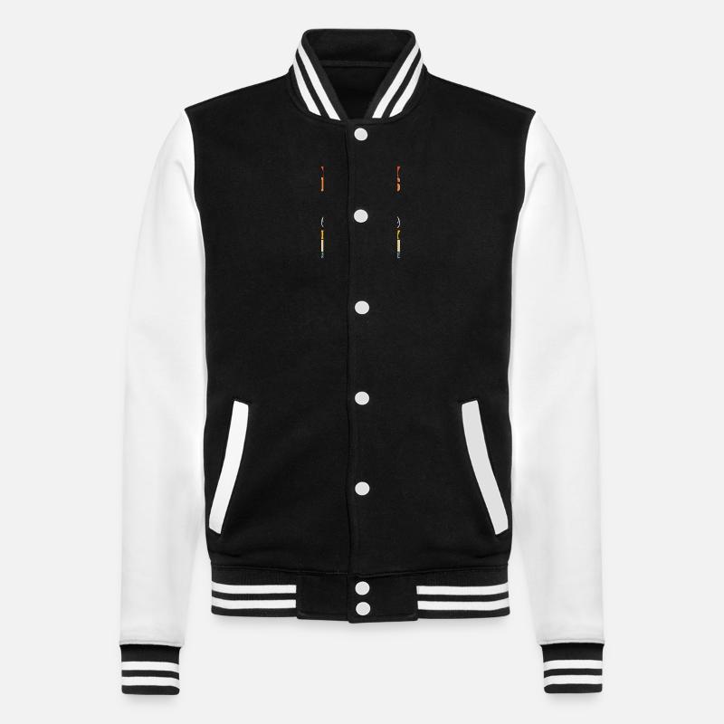 Sneakerhead Sneaker Collector - College Sweat Jacket - black/white