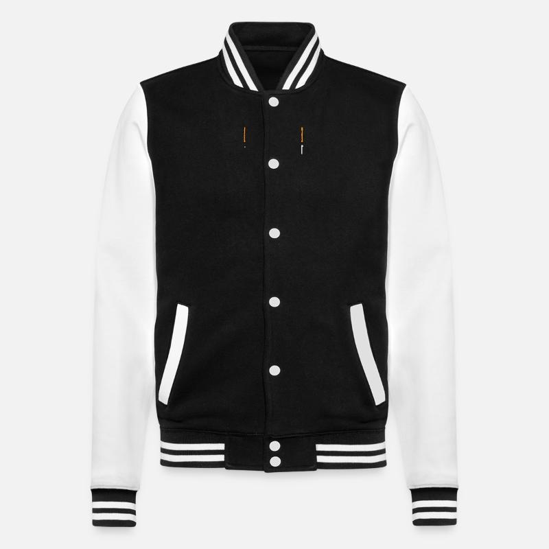 Enseignant - Veste Teddy - noir/blanc