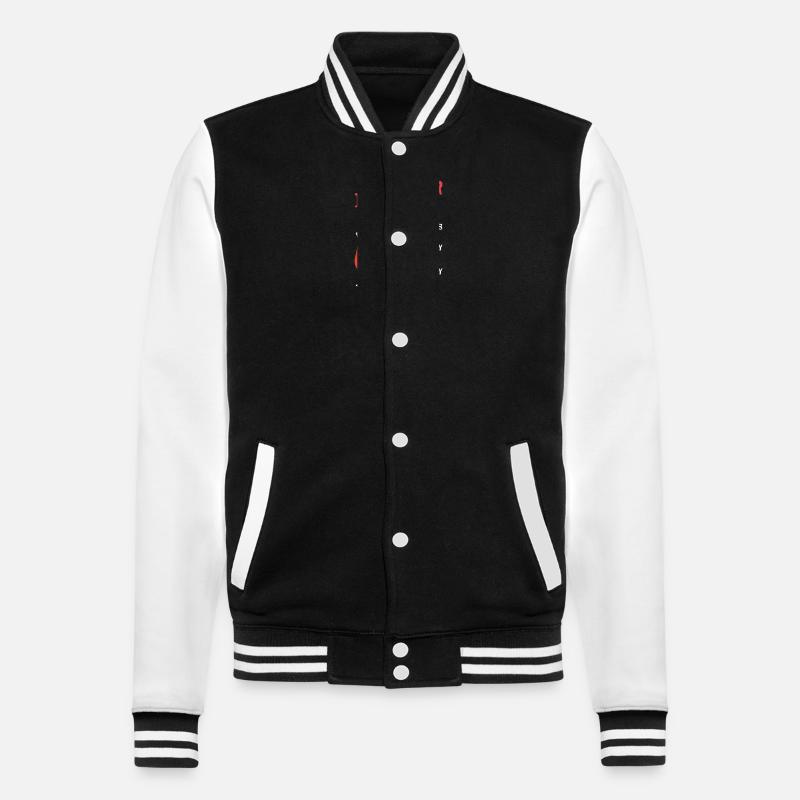 Bartender Mixologist Bartender - College Sweat Jacket - black/white