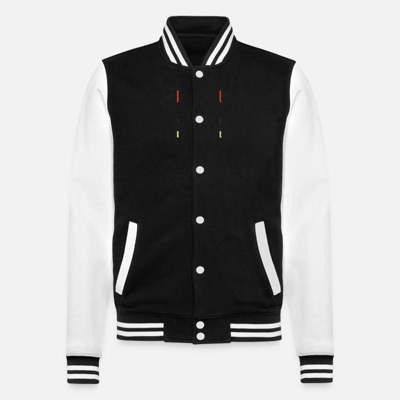 Bartender Mixologist Bartender I - College-Sweatjacke - Schwarz/Weiß