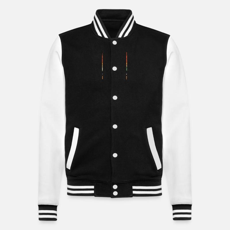 Au-dessus des nuages Passionné de paramoteur - Veste Teddy - noir/blanc