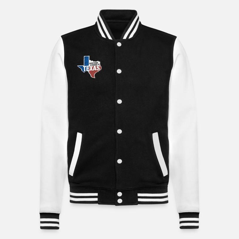 Texas State Texans Texas - Veste Teddy - noir/blanc