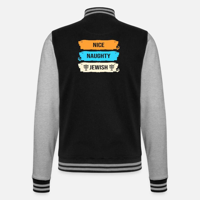 Hanoukka Hanoukka Hanoucca - Veste Teddy - noir/gris chiné