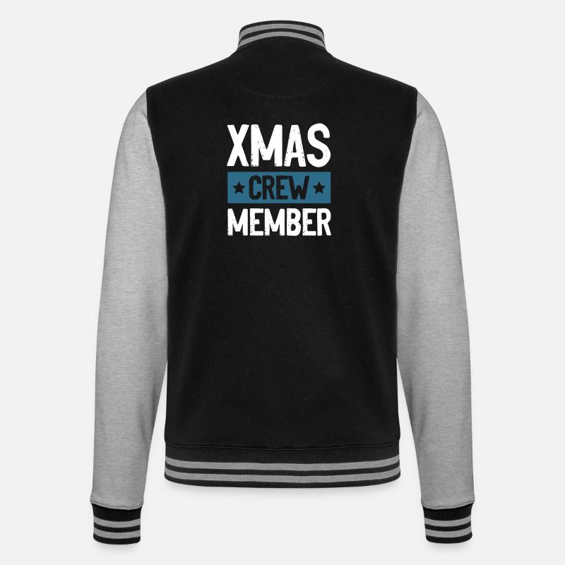 Équipage de Noël - Veste Teddy - noir/gris chiné