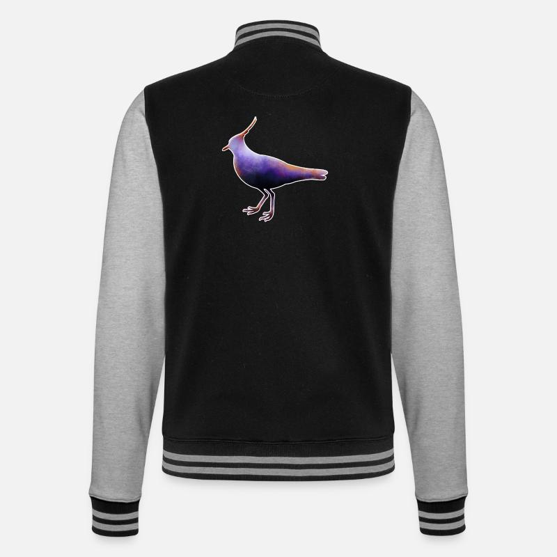 Lapwing.1 - Veste Teddy - noir/gris chiné