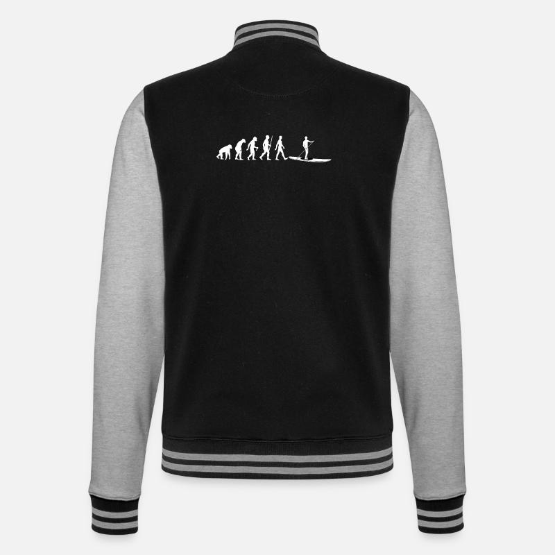 Évolution vers le paddleboard debout - Veste Teddy - noir/gris chiné