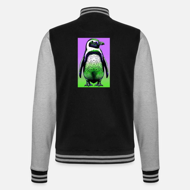 pingouin - Veste Teddy - noir/gris chiné