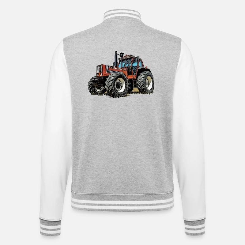 Ackerbeast 100 - Veste Teddy - gris chiné / blanc