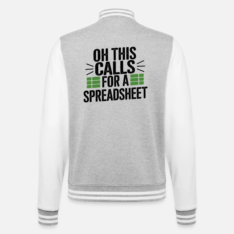 Oh that needs a table - College Sweat Jacket - heather grey/white
