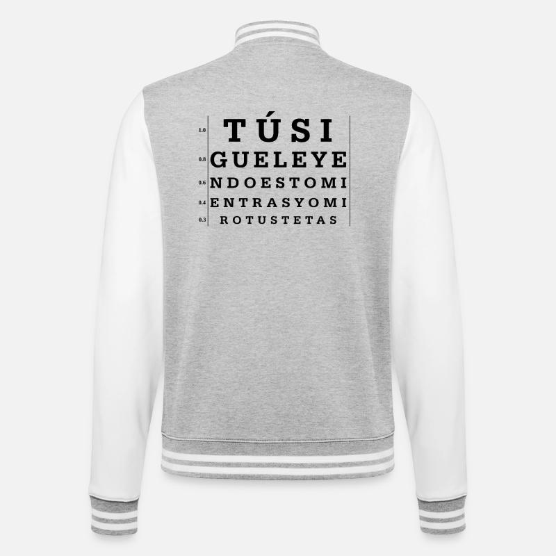 Continue reading - College Sweat Jacket - heather grey/white