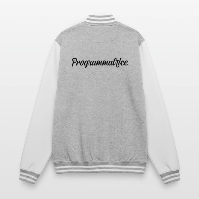 Programmatrice Informatique Code Développeuse Web Veste Teddy