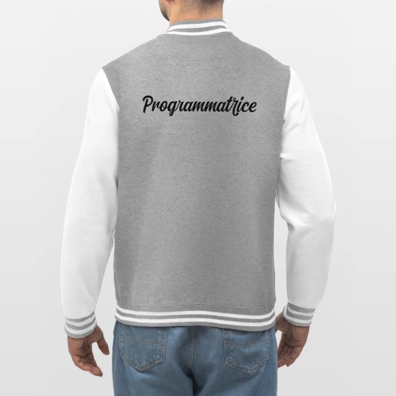 Programmatrice Informatique Code Développeuse Web Veste Teddy