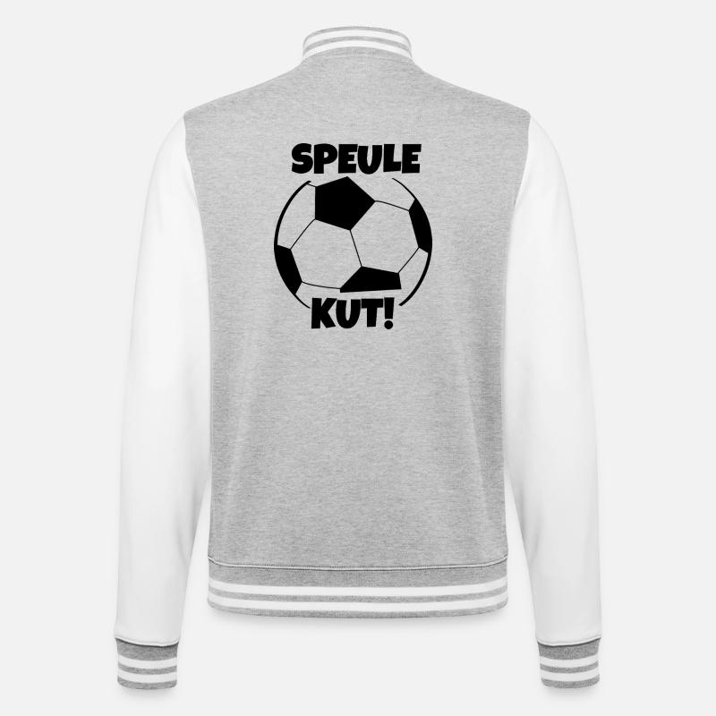 speule kut - College Sweat Jacket - heather grey/white