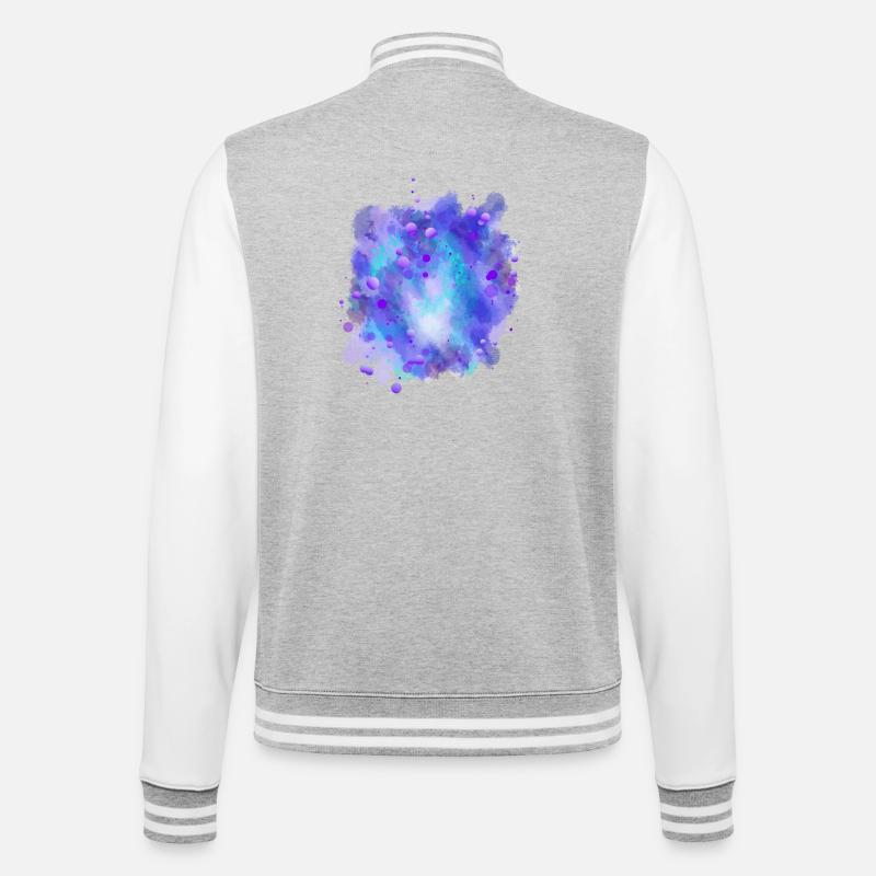 Azure Energy Sphere - Veste Teddy - gris chiné / blanc