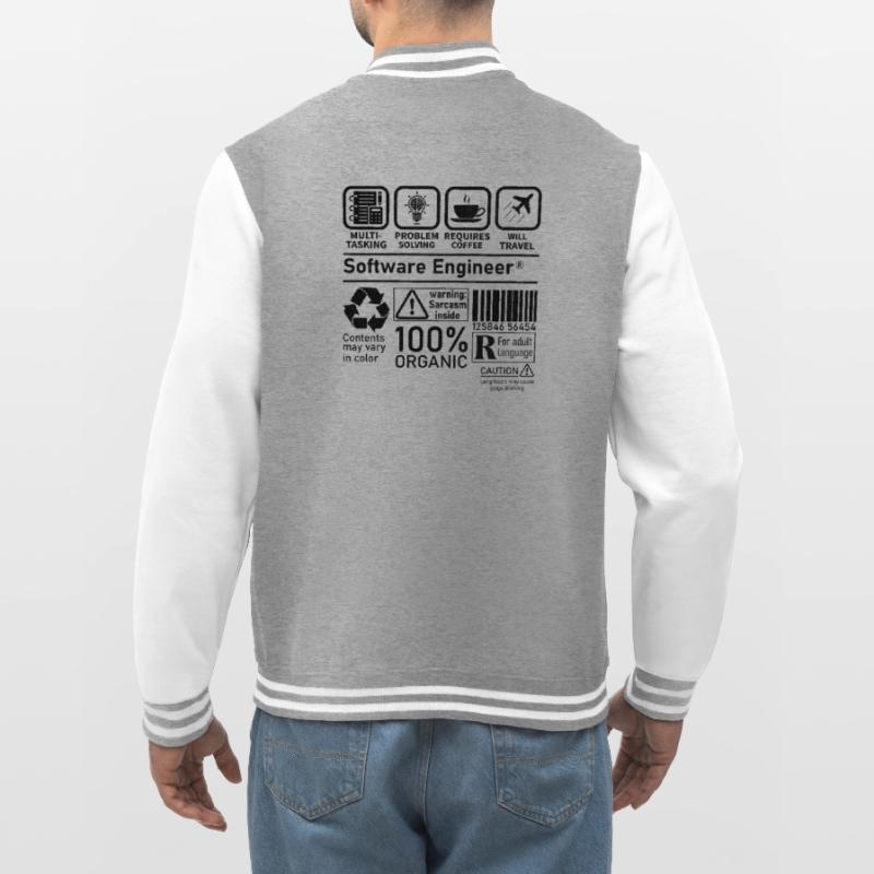 software engineer multi tasking problem solving College Sweat Jacket