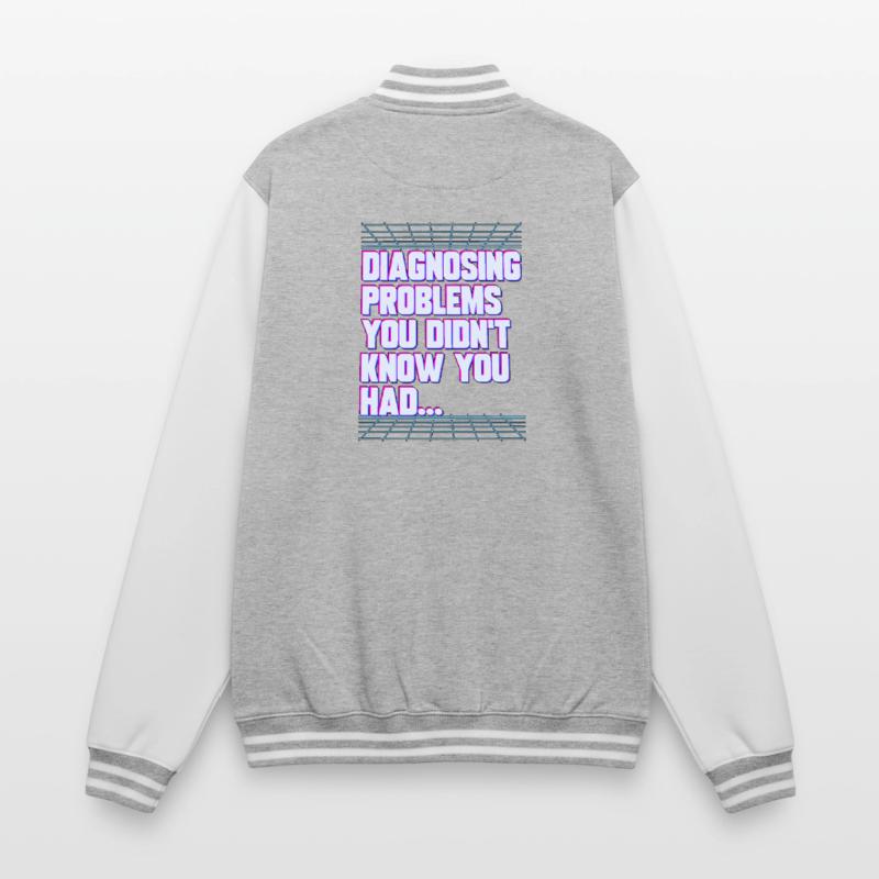 Nurse Practitioner Diagnosing Problems Nursing College Sweat Jacket