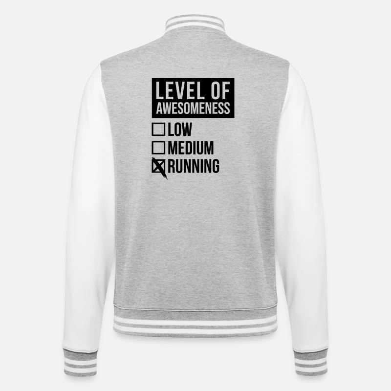 course - Veste Teddy - gris chiné / blanc