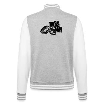 bass-moi baise-moi bass lautsprecher speaker - Veste Teddy - gris chiné / blanc - Dos - Marisol (170cm)